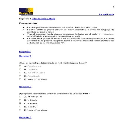Semana 4 y 5  la shell bash guia de ejercicios resuelta