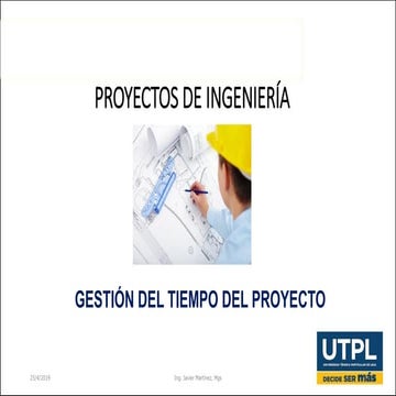 Gestión del tiempo del proyecto