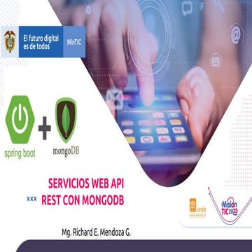 Semana 7   Servicios Web REST con MongoDB final