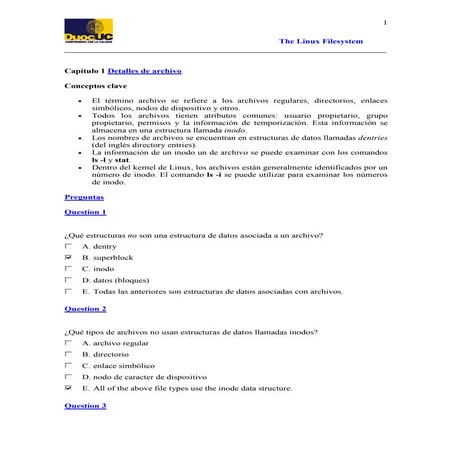 Semana 7 y 8   the linux filesystem guia de ejercicios resuelta