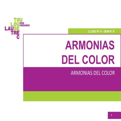 Semana 9    armonias del color