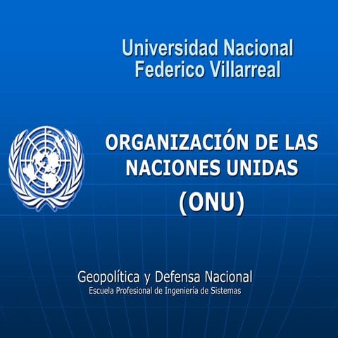Semana 9   onu