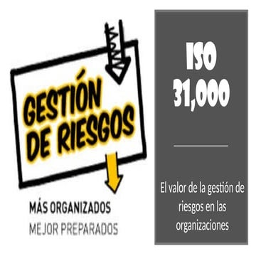 ISO 31000 2018 Gestion de Riesgos | PPT