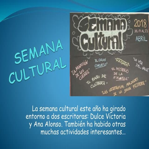 Semana cultural