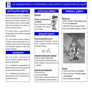 Semana cultural 2015