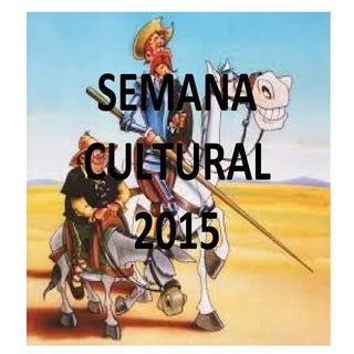 Semana cultural 2015