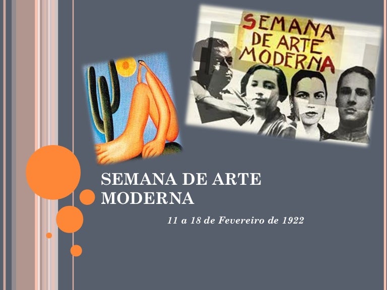 Semana de arte moderna Semana de arte moderna