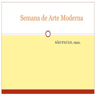 Semana de Arte Moderna 1922
