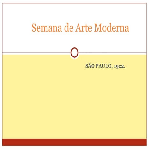 Semana de Arte Moderna 1922