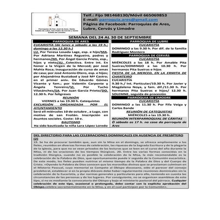 Carta Curso Agentes de Pastoral | PDF