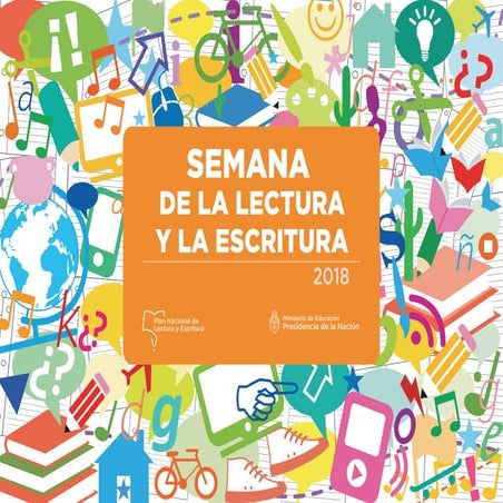 Semana de la lectura y escritura 2018