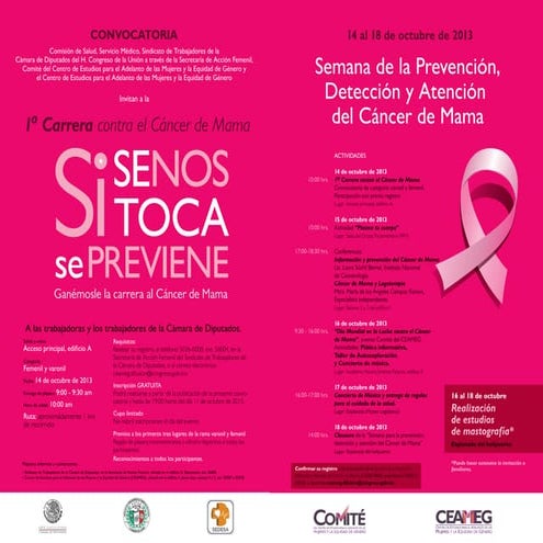 Semana de la Prevención del Cáncer de Mama | PDF