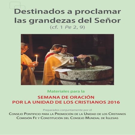 Semana de Oracion por la Unidad de los Cristianos | PDF