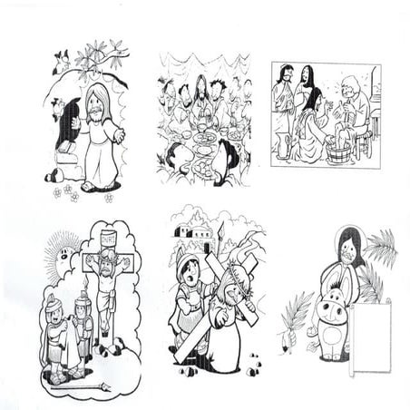 Semana santa para niños 