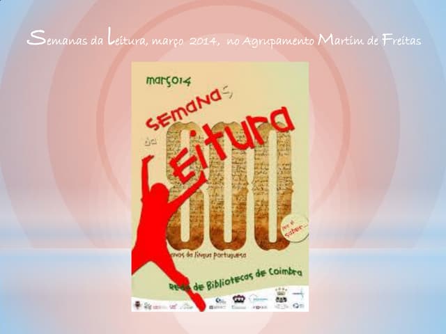 Semanas da leitura 2014