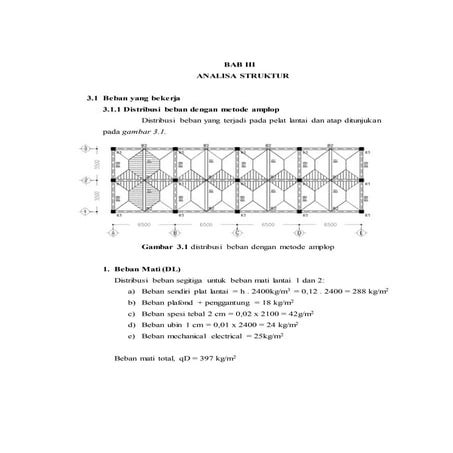 contoh kerjaan struktur beton bertulang 2