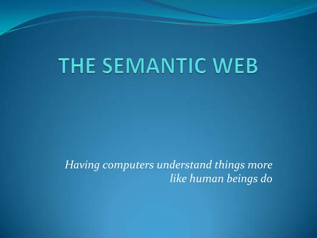 Semantic