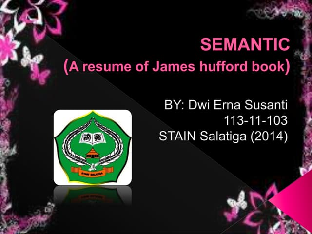 Reference Sense And Referring Expression In Semantics Ppt 