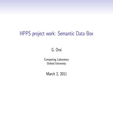Semantic Data Box