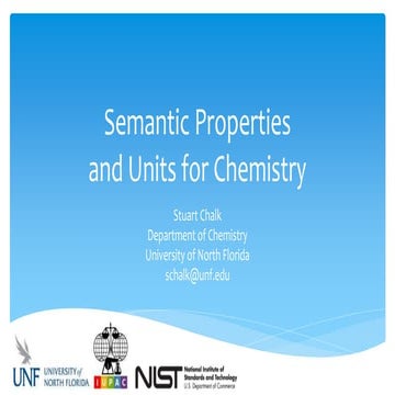 Semantic properties and units