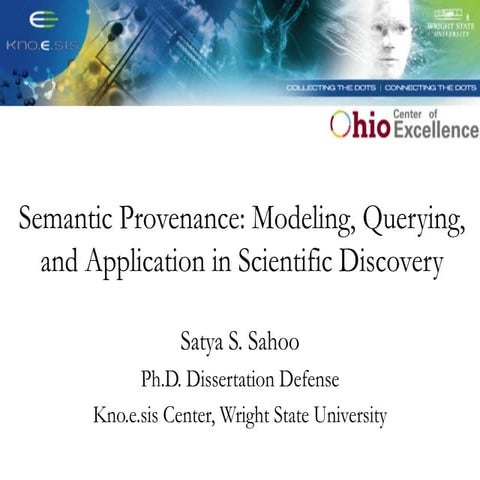 Satya Sahoo Thesis Defense