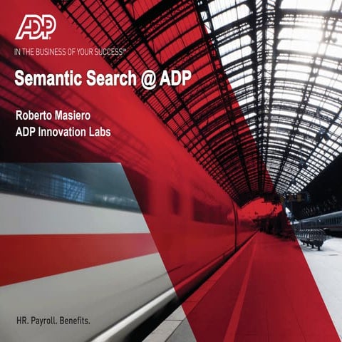 Semantic search in the cloud