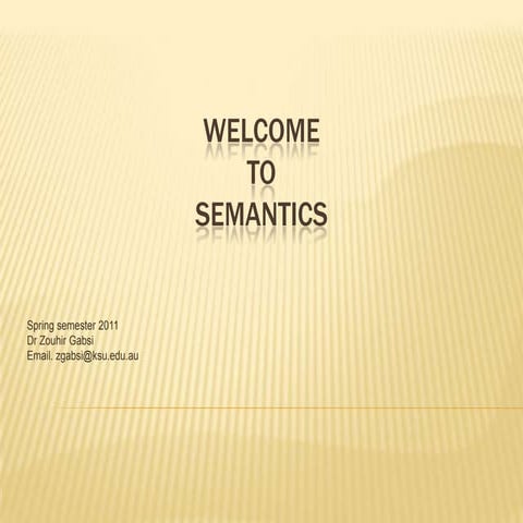 Semantics ppt week 2