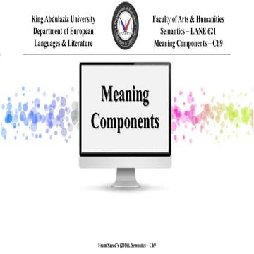 (Semantics) saeed's book ch 9