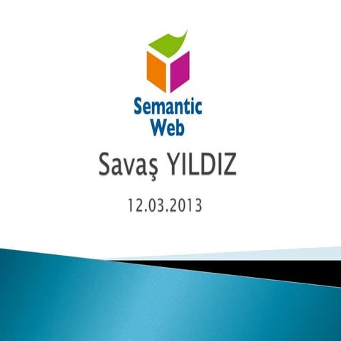 Semantic Web'e Giriş