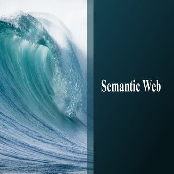 Semantic web