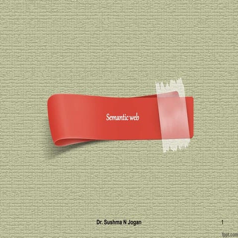 Structure of Semantic web 