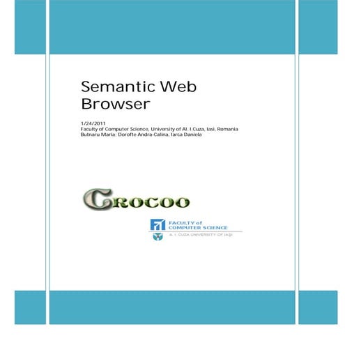 Semantic web browser 