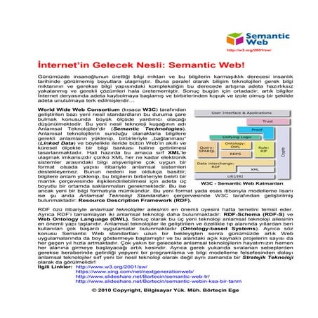 Semantik web 43slayt | PPT