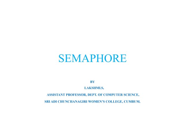 Semaphore 