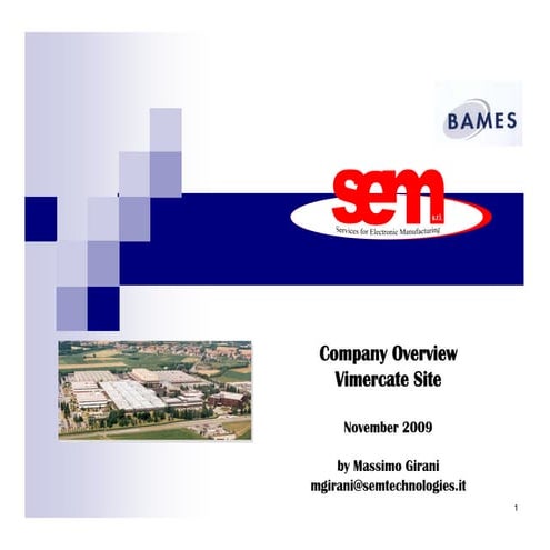 Sem Company Profile Nov 15 09