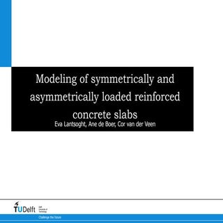 Modeling of symmetrically and asymm...