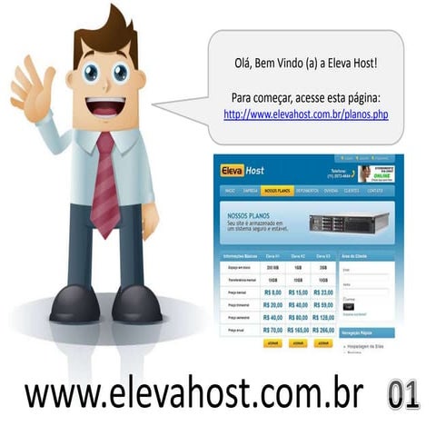 Como hospedar seu site