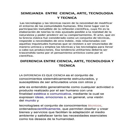 Semejanza  entre  ciencia