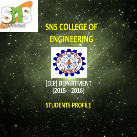 SNSCE EEE Semester(5) Results 