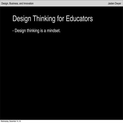 Semester long prject for bus, des, + inn 12 14-16