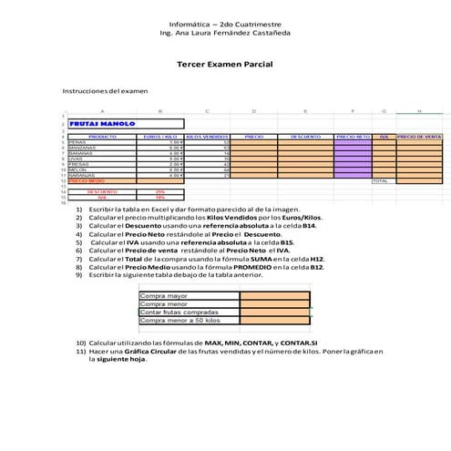 Examen Semestral - Informática II