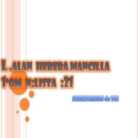 Semestrario de  kenny