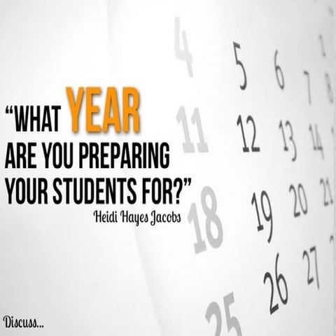 South East Metro ICT Keynote 2013: What Year are you preparing your students ...