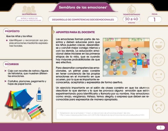 Actividades De Educacion Socioemocional Secundaria Pdf