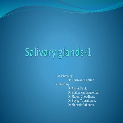 Salivary glands -1 
