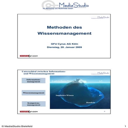 Wissensmanagement bei Volkswagen