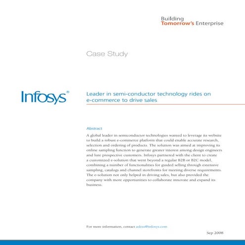 Semiconductor E-commerce Platform Solutions