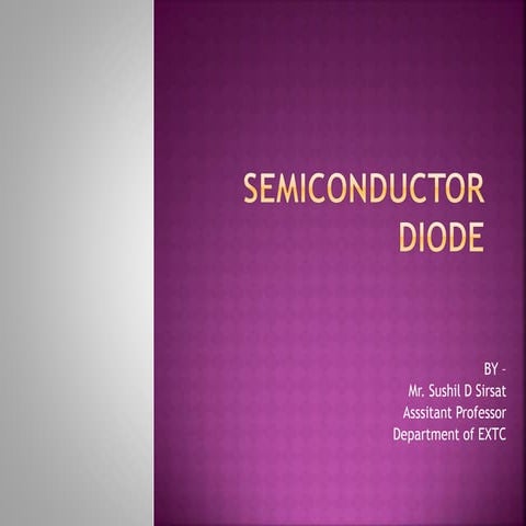 Semiconductor diode
