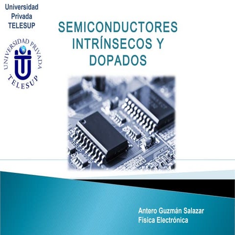 Semiconductores | PPTX