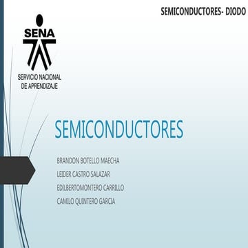 Semiconductores diodo
